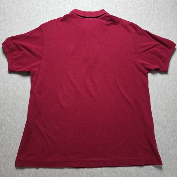 Lacoste Men's Burgundy Polo Shirt Size 6 - Picture 5 of 5